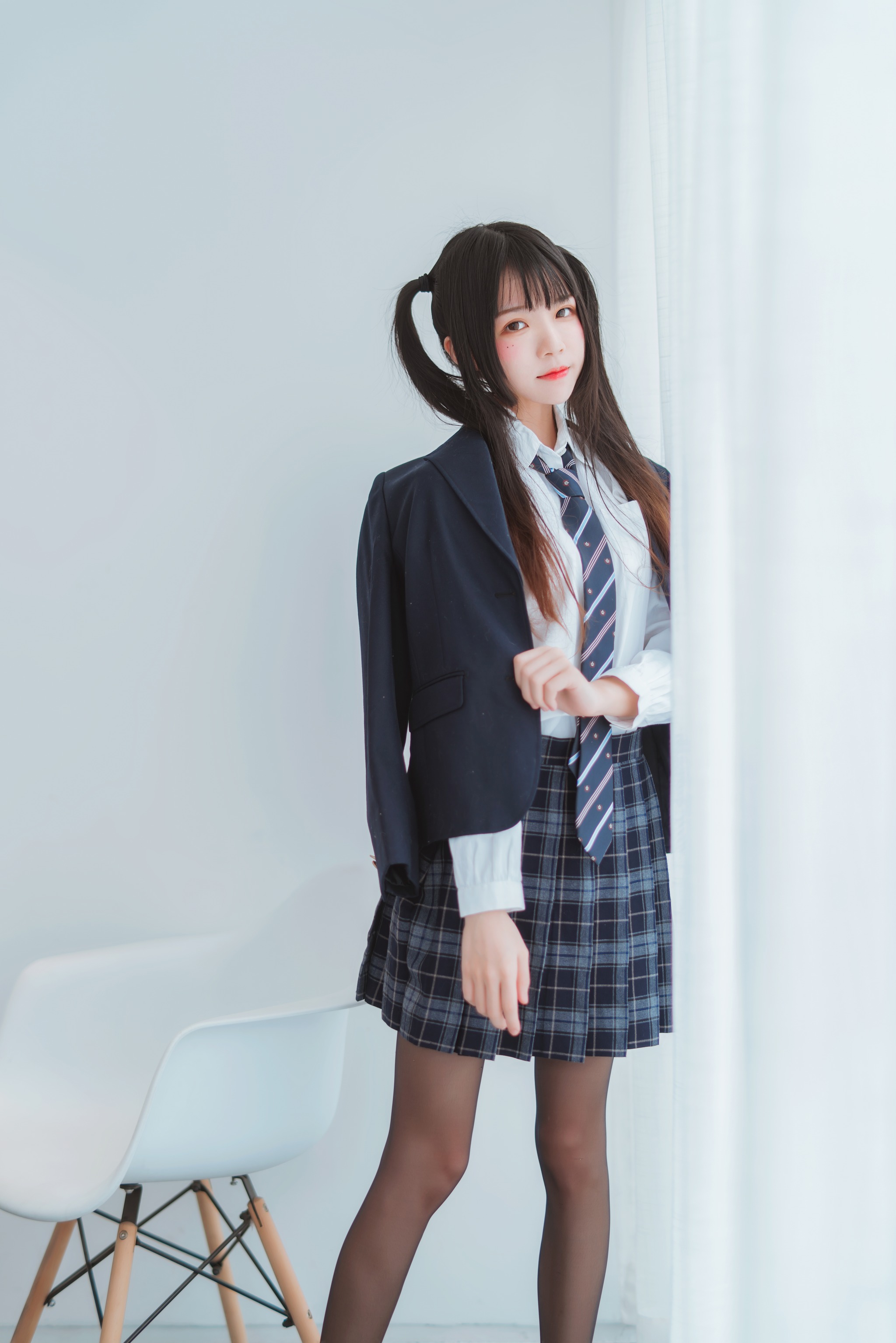 图片[1]-桜桃喵 – NO.049 未熟2 冬制服 [45P]-XikXak
